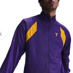 Nike Purple and Gold Lightweight Jacket